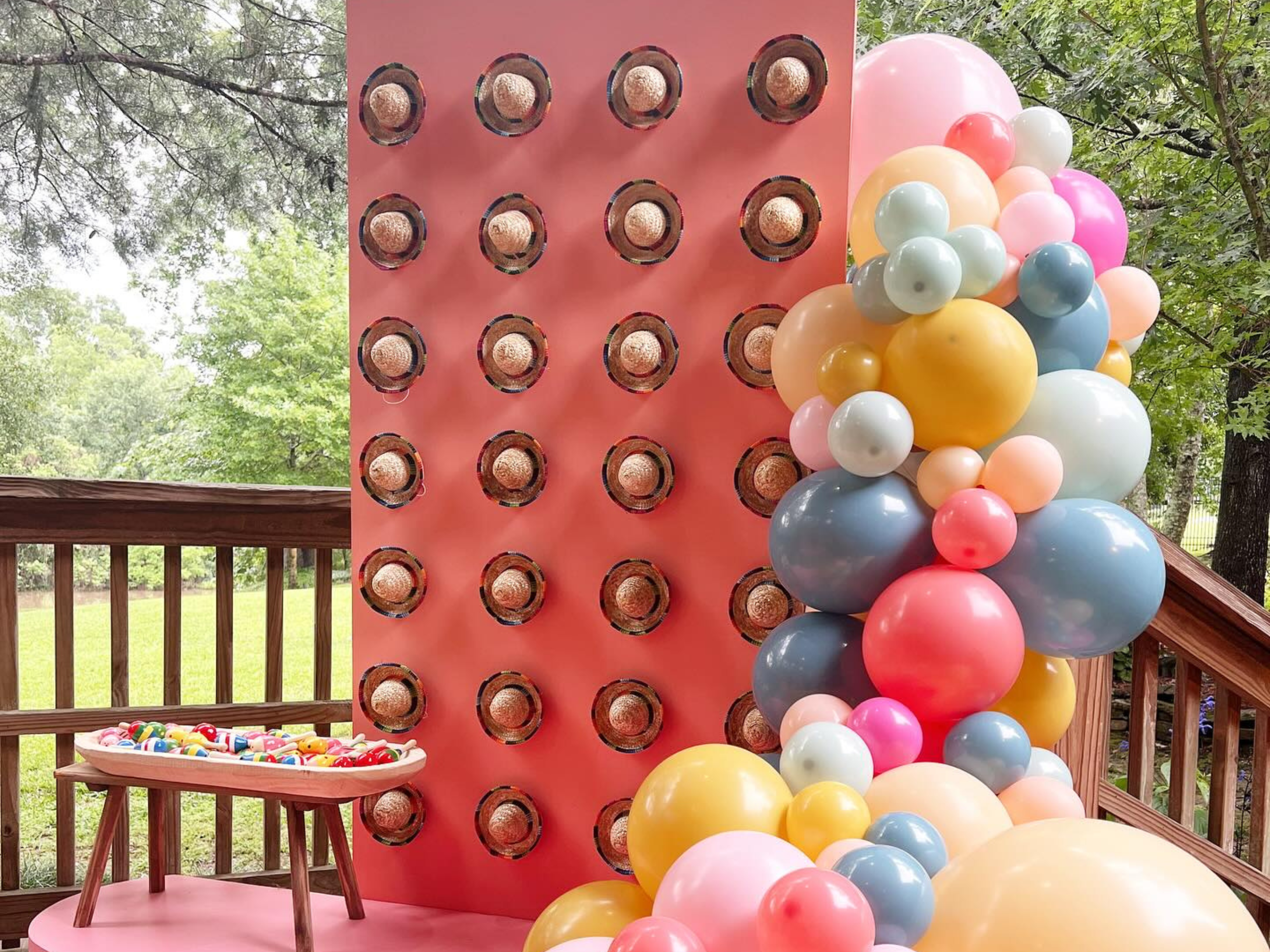 fiesta birthday party balloons lafayette, la