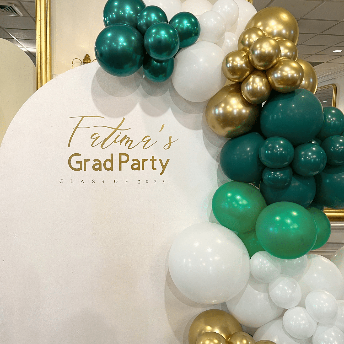 Fatima Graduation Balloons Lafayette, La